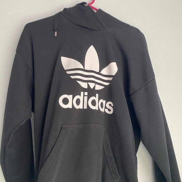Black Adidas hoodie - Picture 2 of 4